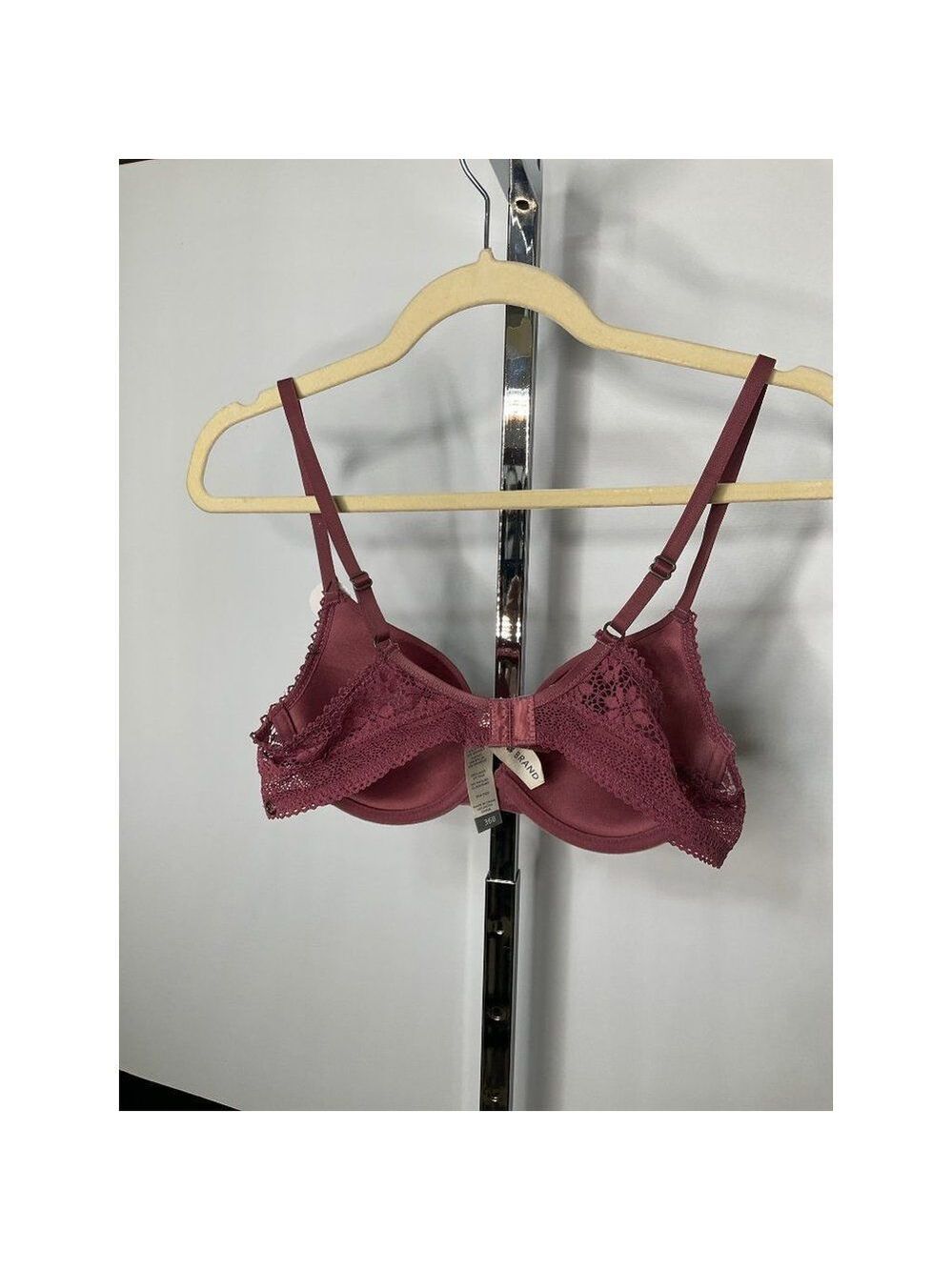 𝅺nwt 36B Lucky Brand Pink Mauve Tshirt Bra New - Picture 3 of 4